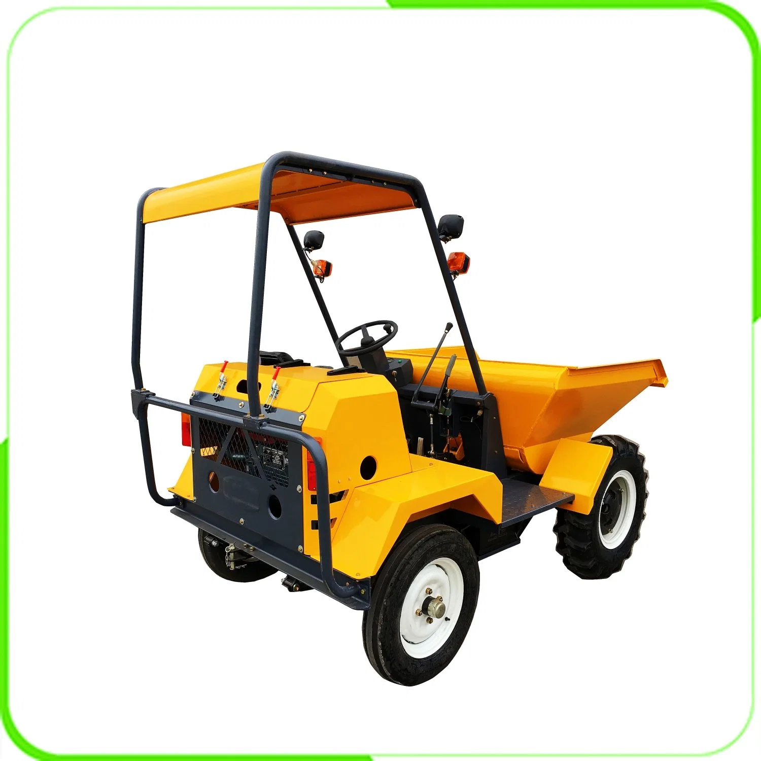 Le mini tracteur Dumper Mini chargeur de chenilles en caoutchouc Dumper camion diesel