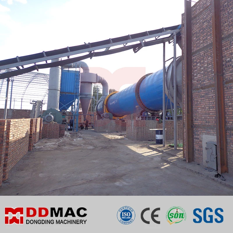 Clay Bauxite Rotary Drum Drying Machine Rotary Drum Dryer Price