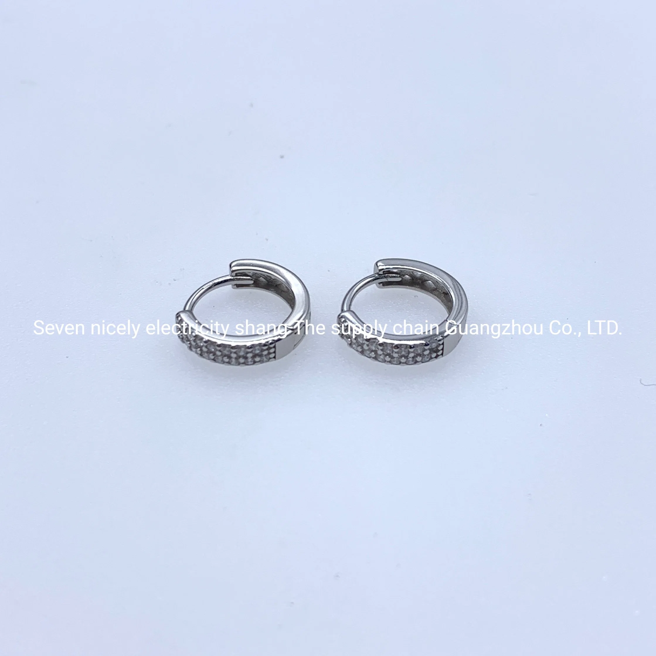 Wholesale/Supplier Replica Jewelry 925 Sterling Silver Fashion Design Earrings Crystal Jewellry