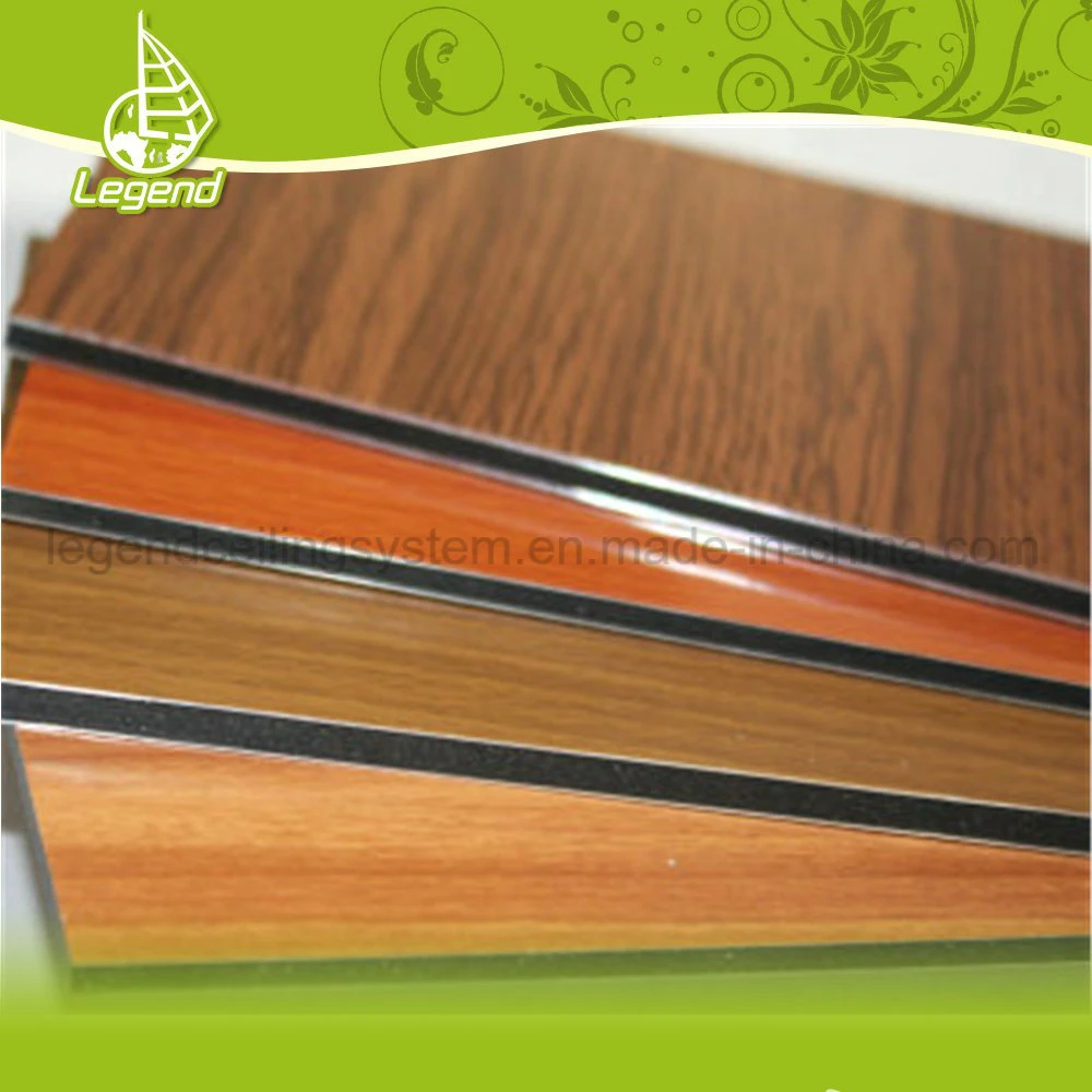 ACP Wood Texture Interior Aluminum Composite Panel