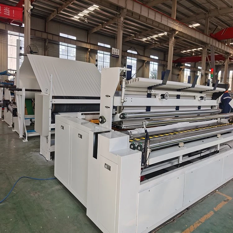 Napkin Tissue Toilet Embossing Folding Cutting Paper Making Machine