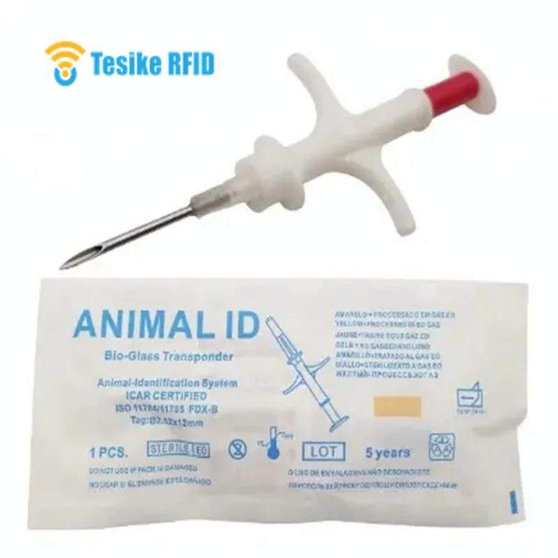 134.2kHz RFID Animal Microchip for Tortoise Reptile Fish Animal Diseases Control