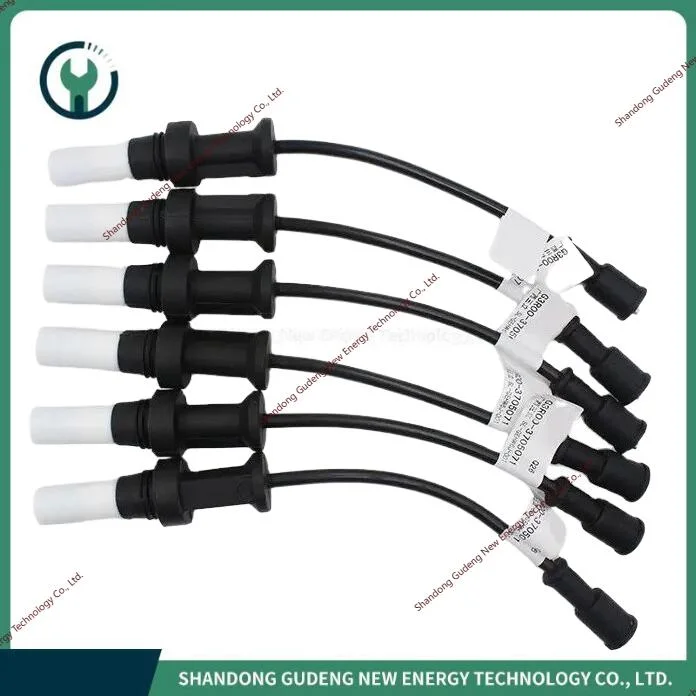 Aplicable al motor Yuchai Bus Yutong seis cables de encendido Cylinderg00-3705071 3r cable de bujía de encendido