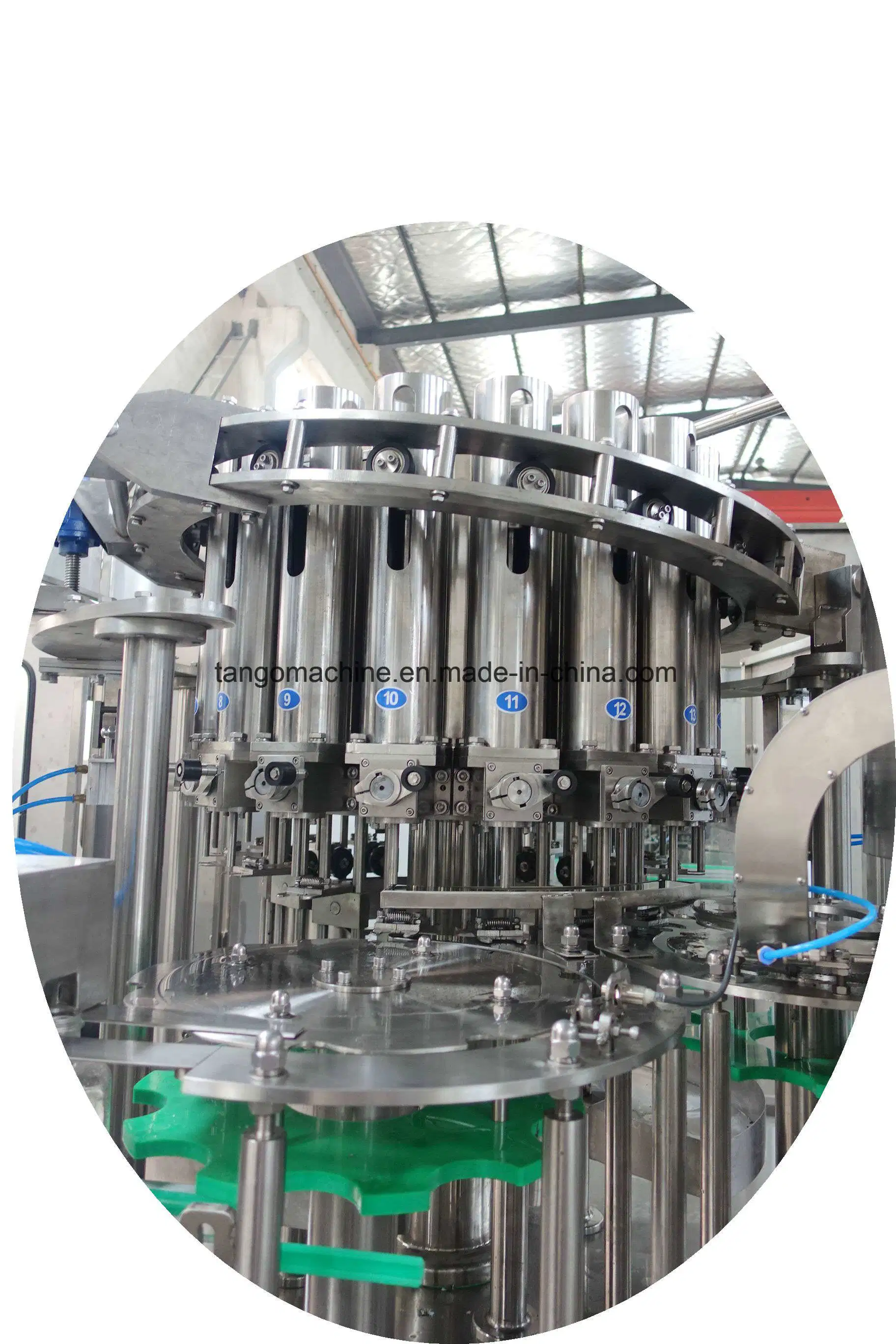 Automatic Pet Square Bottle Edible Olive Oil Filling Packaging Production Line for Piston