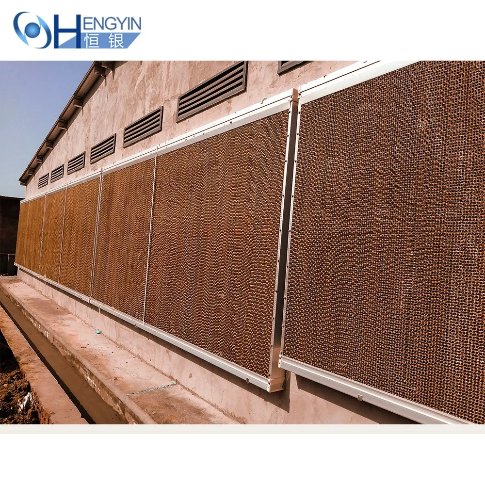 Water Cooling Pad Wall /Evaporative Cooling Pad for Pig and Poultry Farm