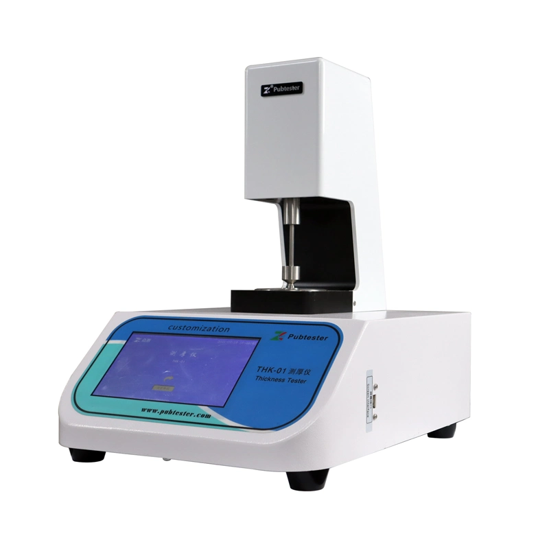 ISO ASTM Standard Thickness Tester Thickness Gauge for Plastic Film Plastic Sheet Diaphragm Non-Woven Fabric Paper