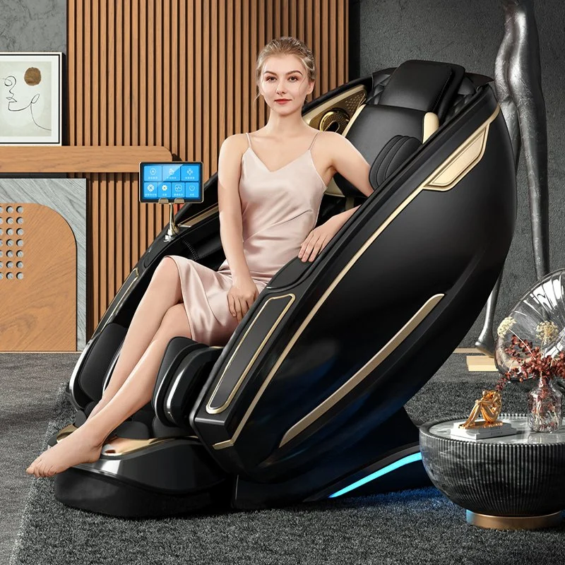 Todo o corpo Poltrona Massaggio 4D SL via cadeira de massagens para casa preço cadeira de massagens eléctrico