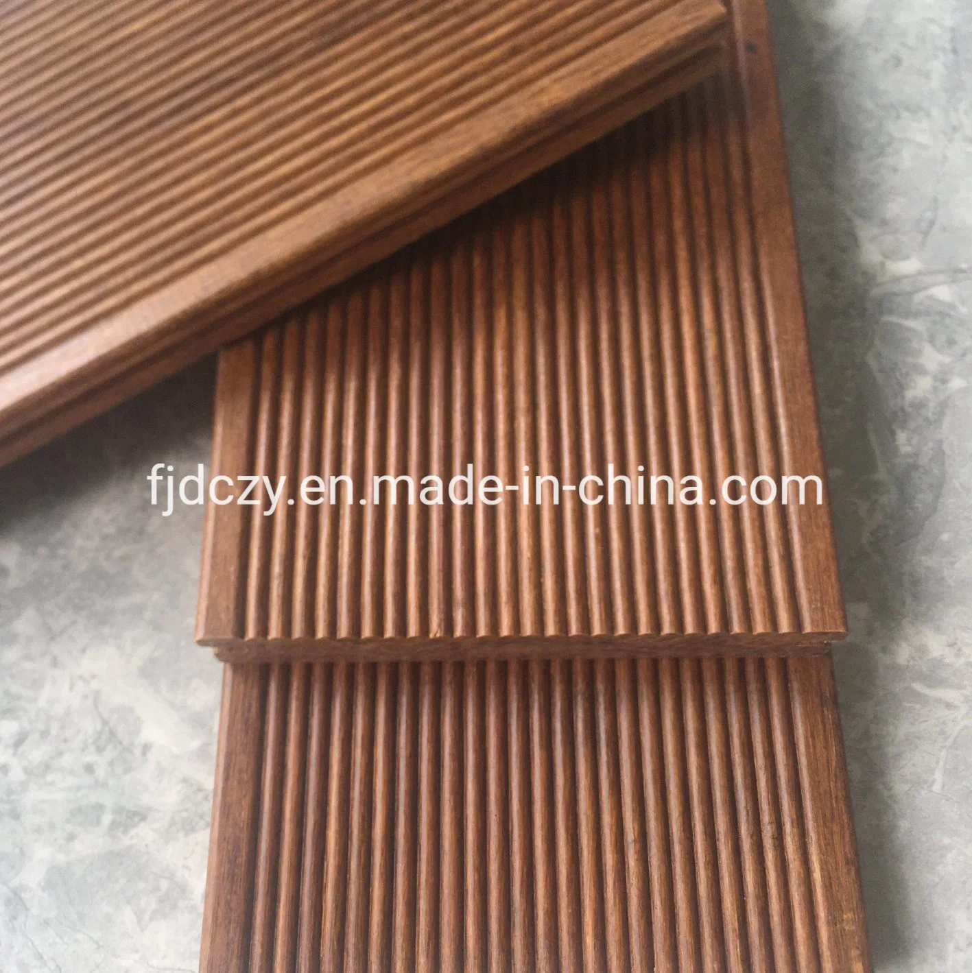 Freeze Resistant Outdoor Bamboo Wood Like Laminated Floors