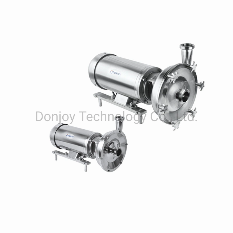 DIN SMS Centrifugal Impeller Pump with Fully Stainless Steel Motor