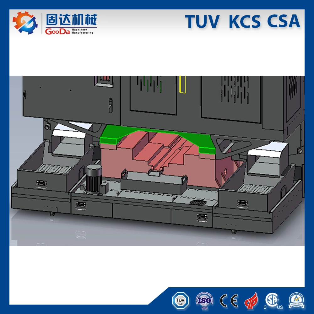 High Rigidity, High Stability and High Reliability Linear Control Machining Tool CNC Vertical Machining Center