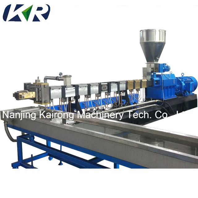 Water Ring Hot Cutting Type Waste PP PE Plastic Granulating Line/PP PE Film Pelletizing Machine