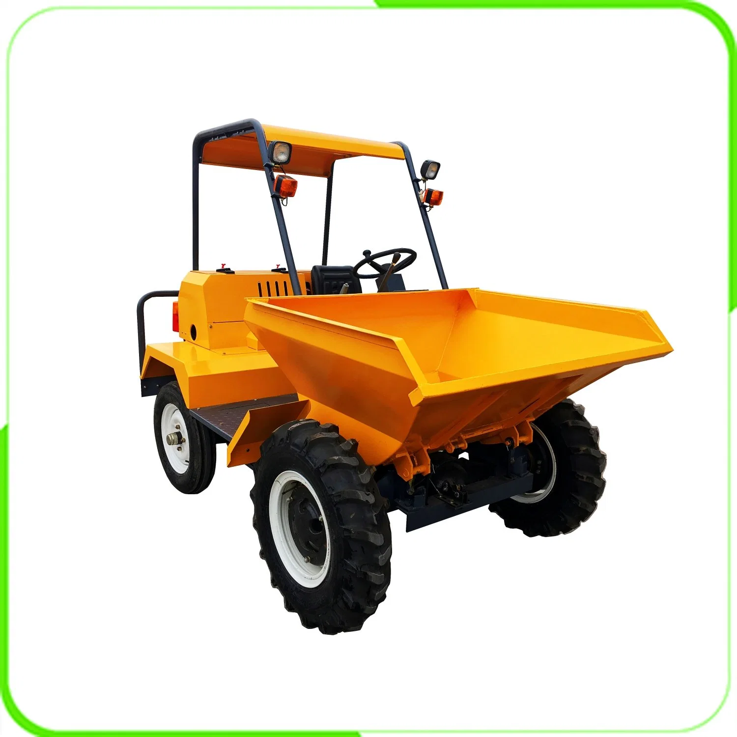 Le mini tracteur Dumper Mini chargeur de chenilles en caoutchouc Dumper camion diesel