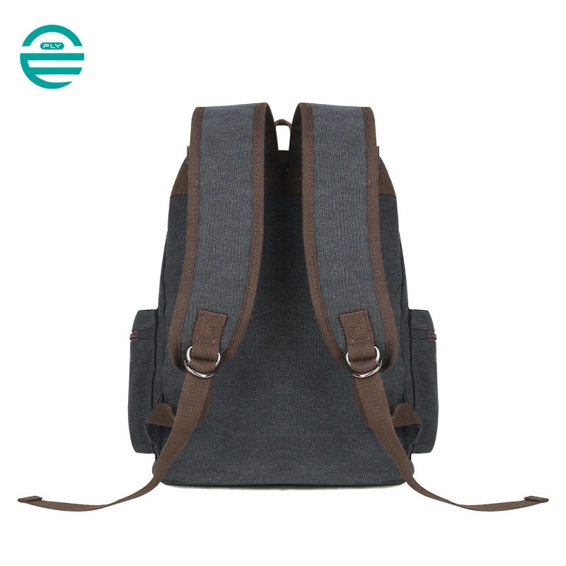 Женский рюкзак с утягивающим шнурком для ноутбука Backpacks for Men Waterproof Canvas