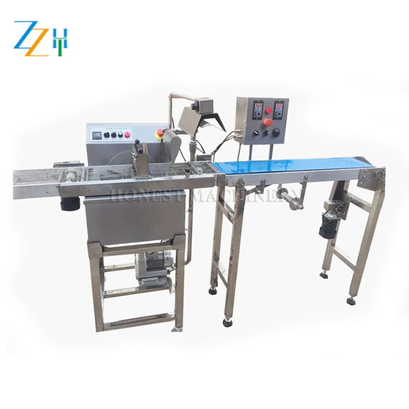 Good Price Chocolate Coating Machine with Conveyor Belt