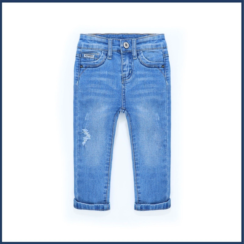 New Wholesale/Supplier Spring Autumn Kids Pants Trousers Cotton Denim Casual Baby Boy Jeans