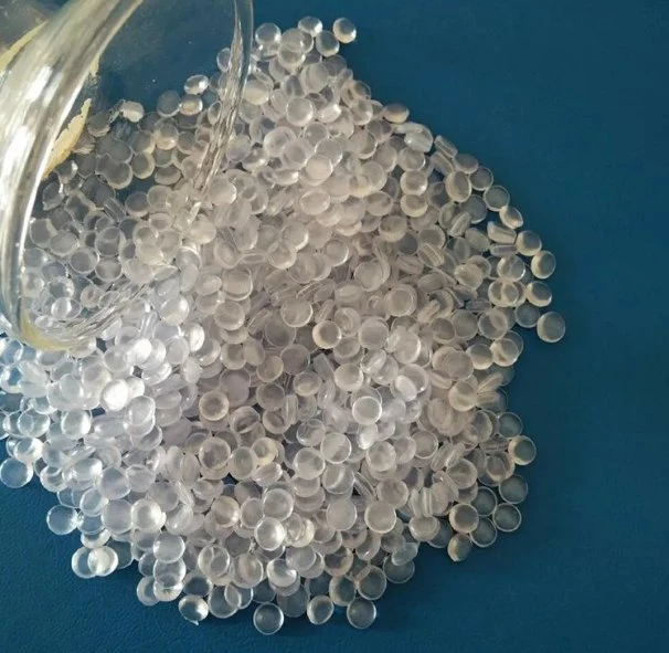 Raw Recycle Granules Transparent Medium Density Polyethylene MDPE