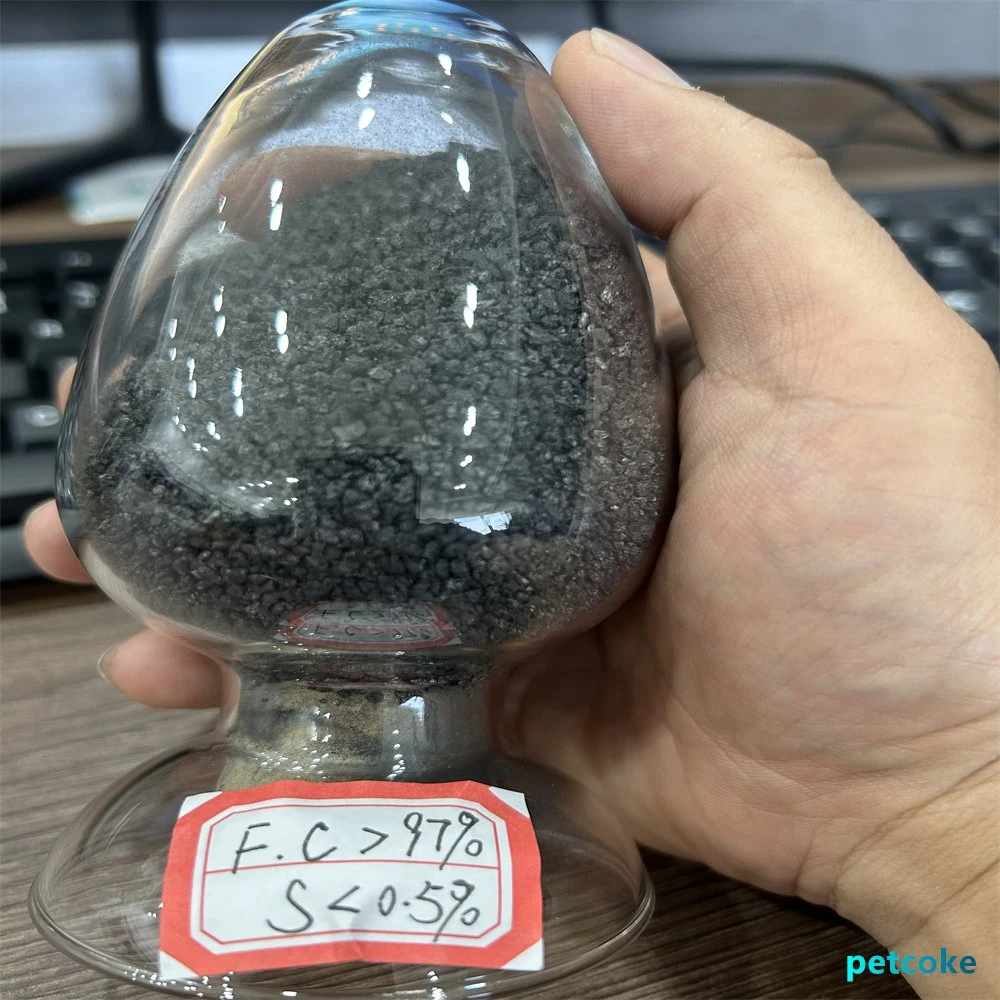 90%-95% Calcined Carburant Calcined Petroleum Coke Carbon Additive Hot Sale