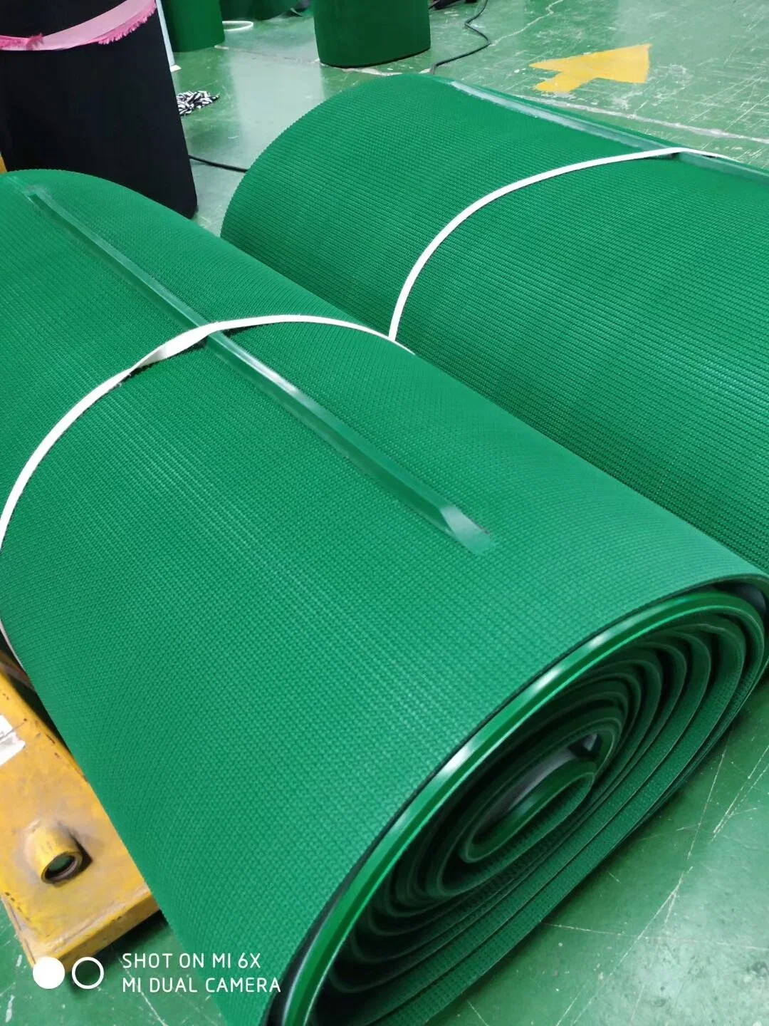PU PVC cinta transportadora con la pared lateral/MORDAZA/PVC cuerda guía/PVC