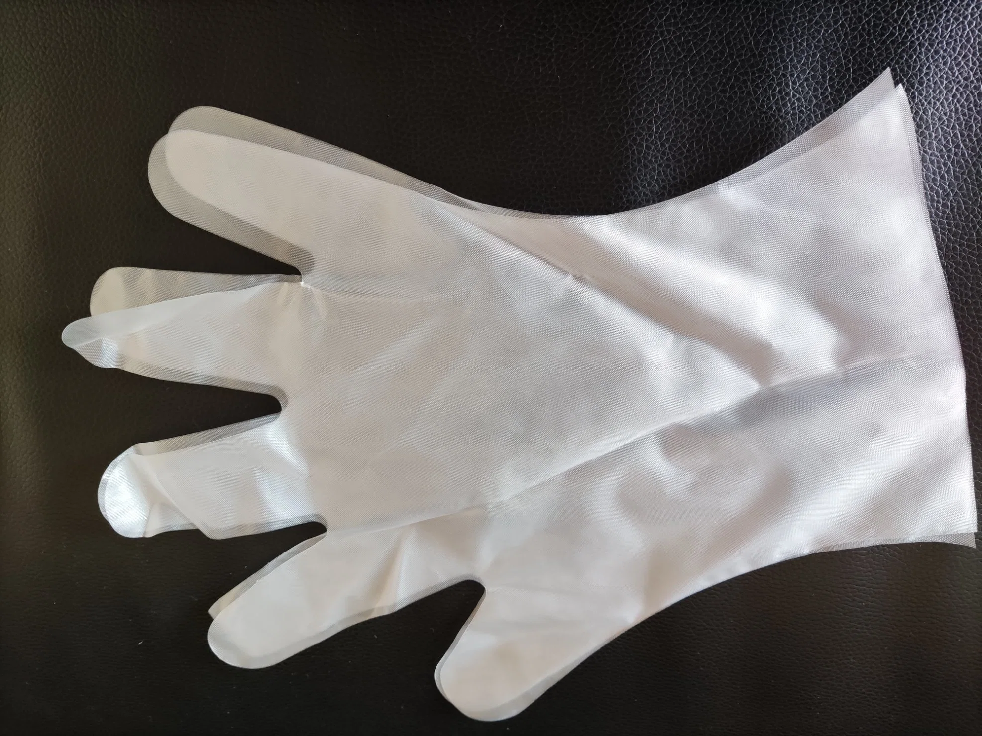 China Food Processing Industry Service Plastic/Poly/CPE/HDPE LDPE TPE Elastic Clear TPE Glove