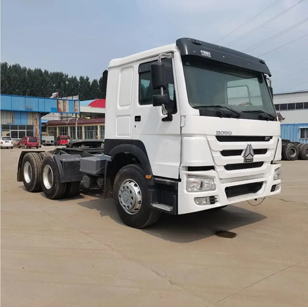 Sinotruk 6X4 Motor Diesel de 420 CV HOWO Tractor usado tráiler de la cabeza de la carretilla elevadora