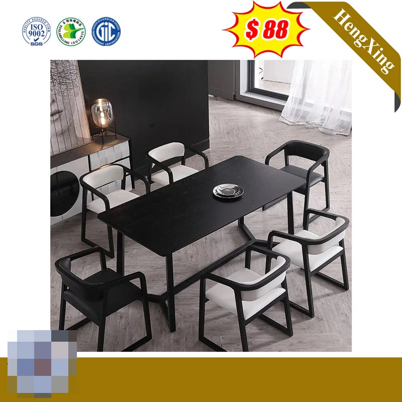 China Wholesale/Supplier Modern Home Hotel Outdoor Living Room Furniture Wooden Restaurant Marble Tables Dining Table with Restaurant Chair