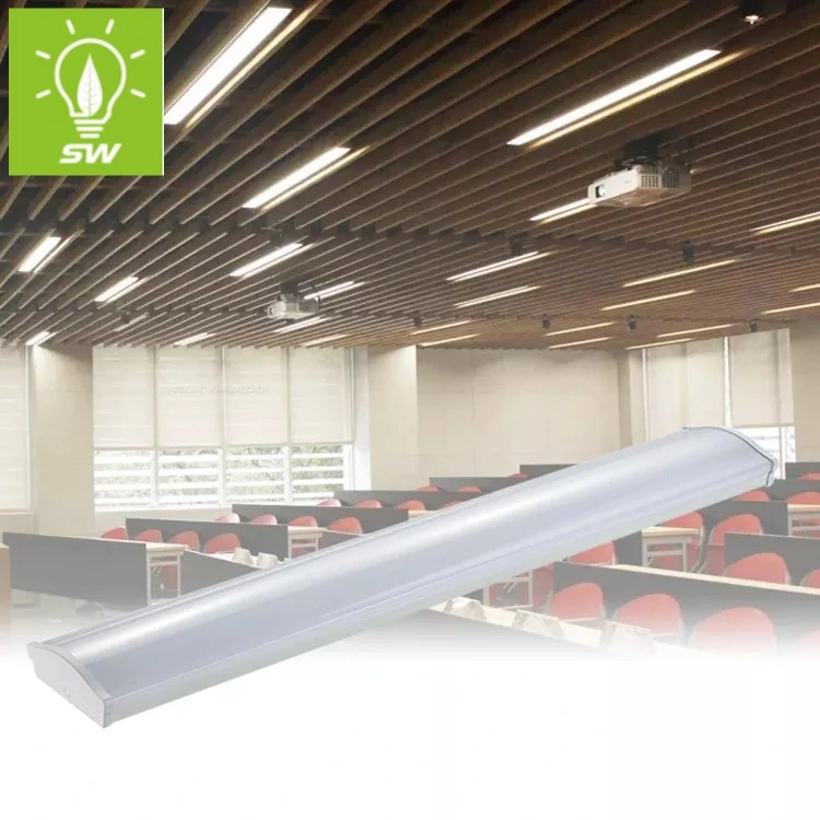 3000K 4000K 6000K Industrial Tube Lighting 20W 30W 40W 50W 60W 80W 100W IP67 Slim Batten Lamp 300/600/1200/1500mm Waterproof Dustproof LED SMD Tri-Proof Light