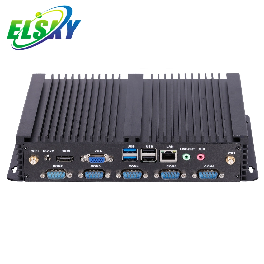 Mini PC Elsky I9 Mini-Itx X86 Linux Ubuntu OS Mini portable ordinateur industriel avec Core 8I3 8130u Carte mère