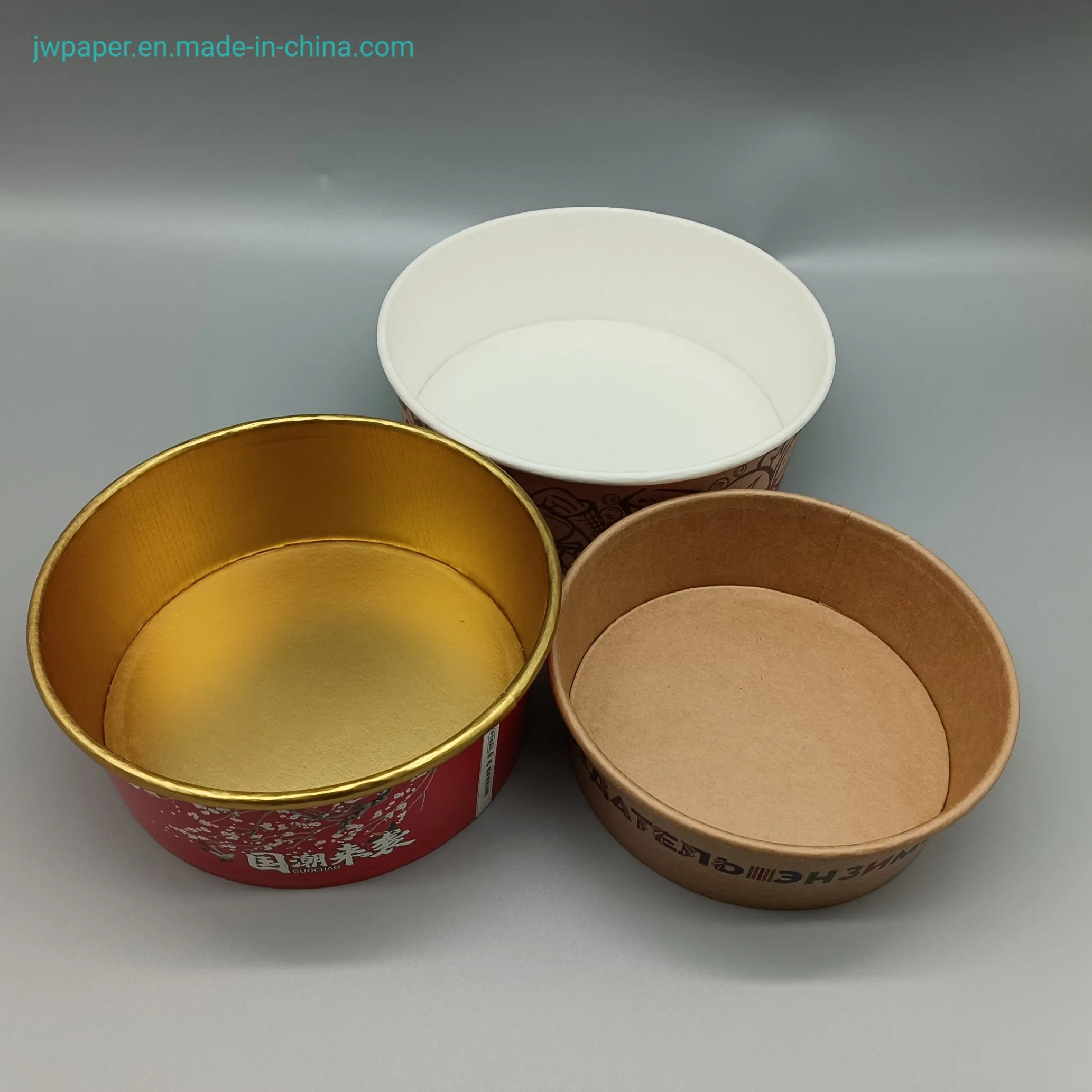 Yogurt/Salad/Noodles/Fast Food Environmentally Friendly Disposable Paper Bowls