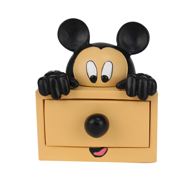 Custom Donald Duck Mickey Bear Winnie Animated Doll Crafts Jewelry Box of Home Decoration