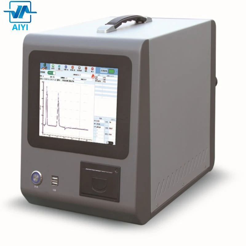 Flue Gas Analyzer Chromatography for Industrial So2 Nox Co CO2 Color Spectrum