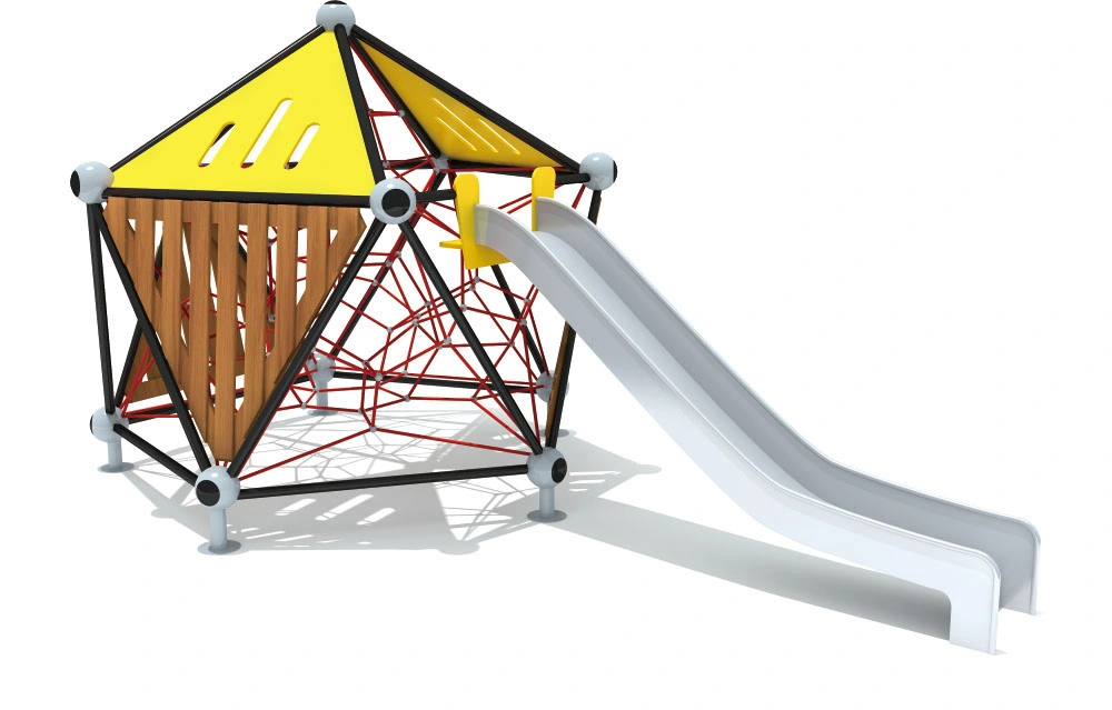 Proveedores honestos Parque de diversiones estructura al aire libre Backyard estructuras de escalada
