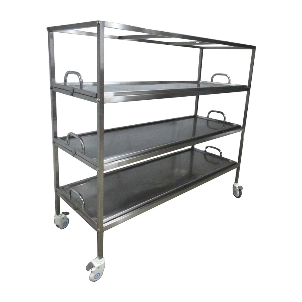 Stainless Steel 304 Body Storage Shelf for 12 Corpses