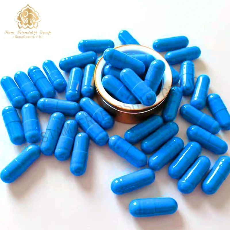 Made in China 2023 New Products Wholesale/Supplier Energy Black Maca Dietary Supplemen OEM ODM Customized Blue Pill Natural Health Time Erectile Dysfunction Herbal Pill