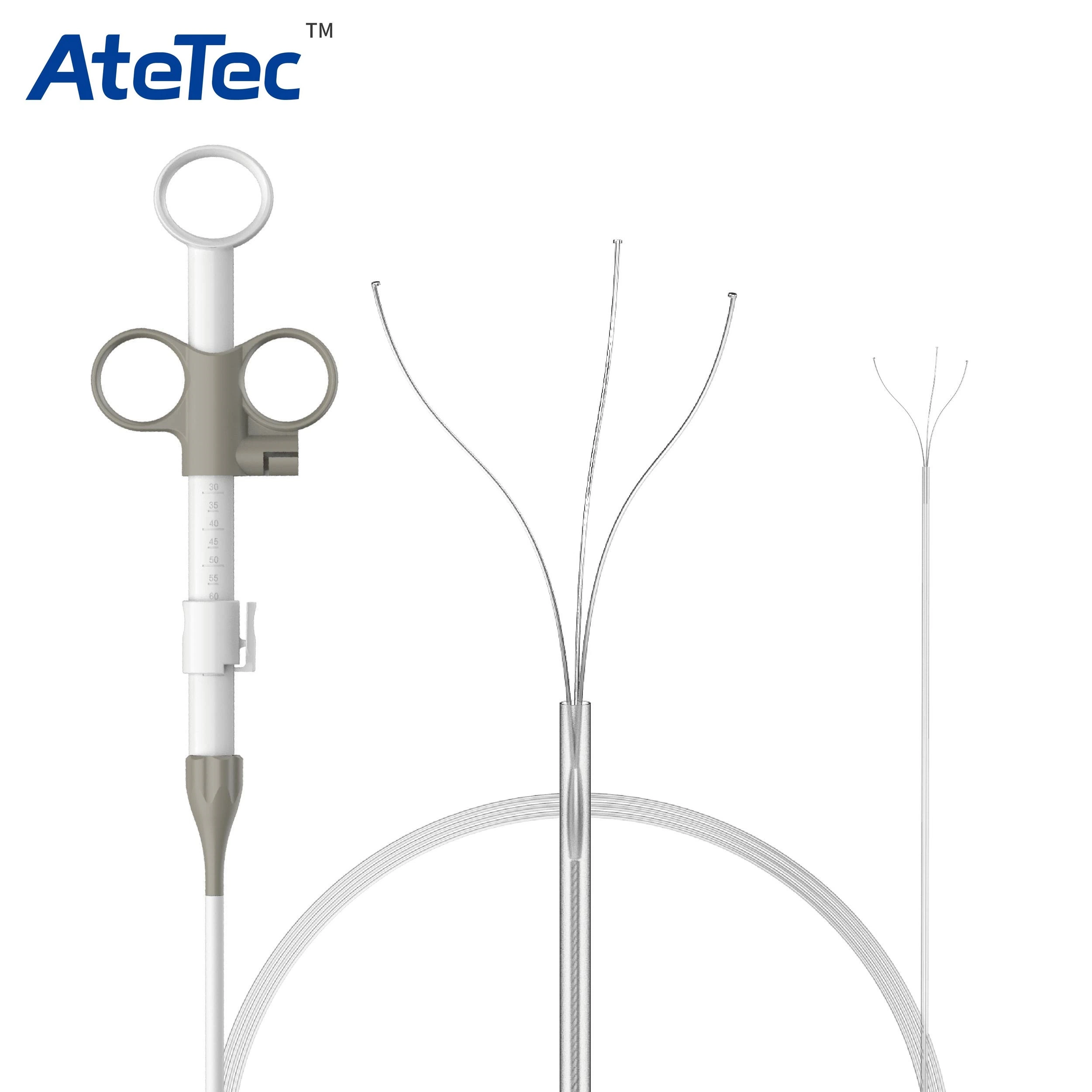 Disposable Rigid Bronchoscopy Biopsy Grasping Forceps with Triple-Teeth Design