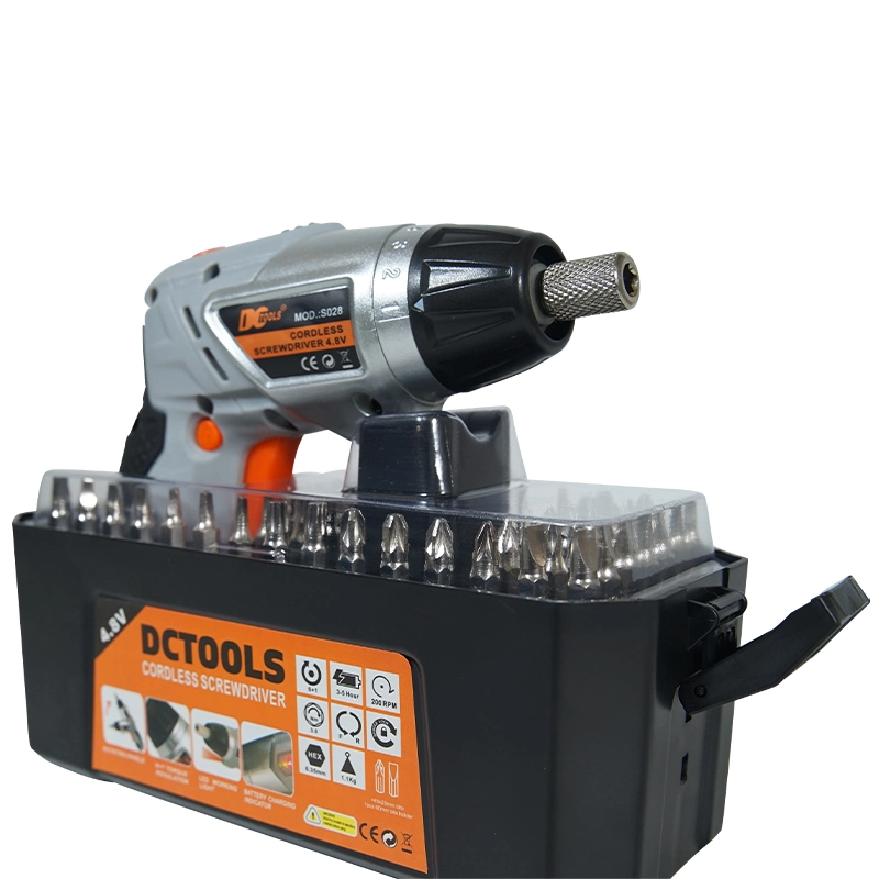 Doz Wholesale/Supplier mejor batería recargable Power Tools Set 4,8V inalámbrico Juego de brocas eléctricas