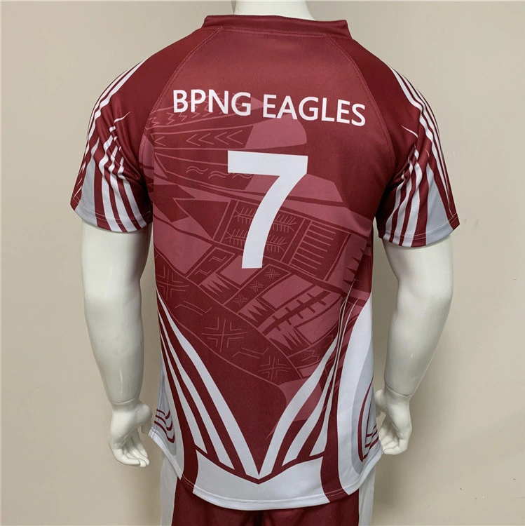 OEM Service Wholesale/Supplier Custom Printed Rugby Shirt Jersey Rugby Shorts Rugby Uniform