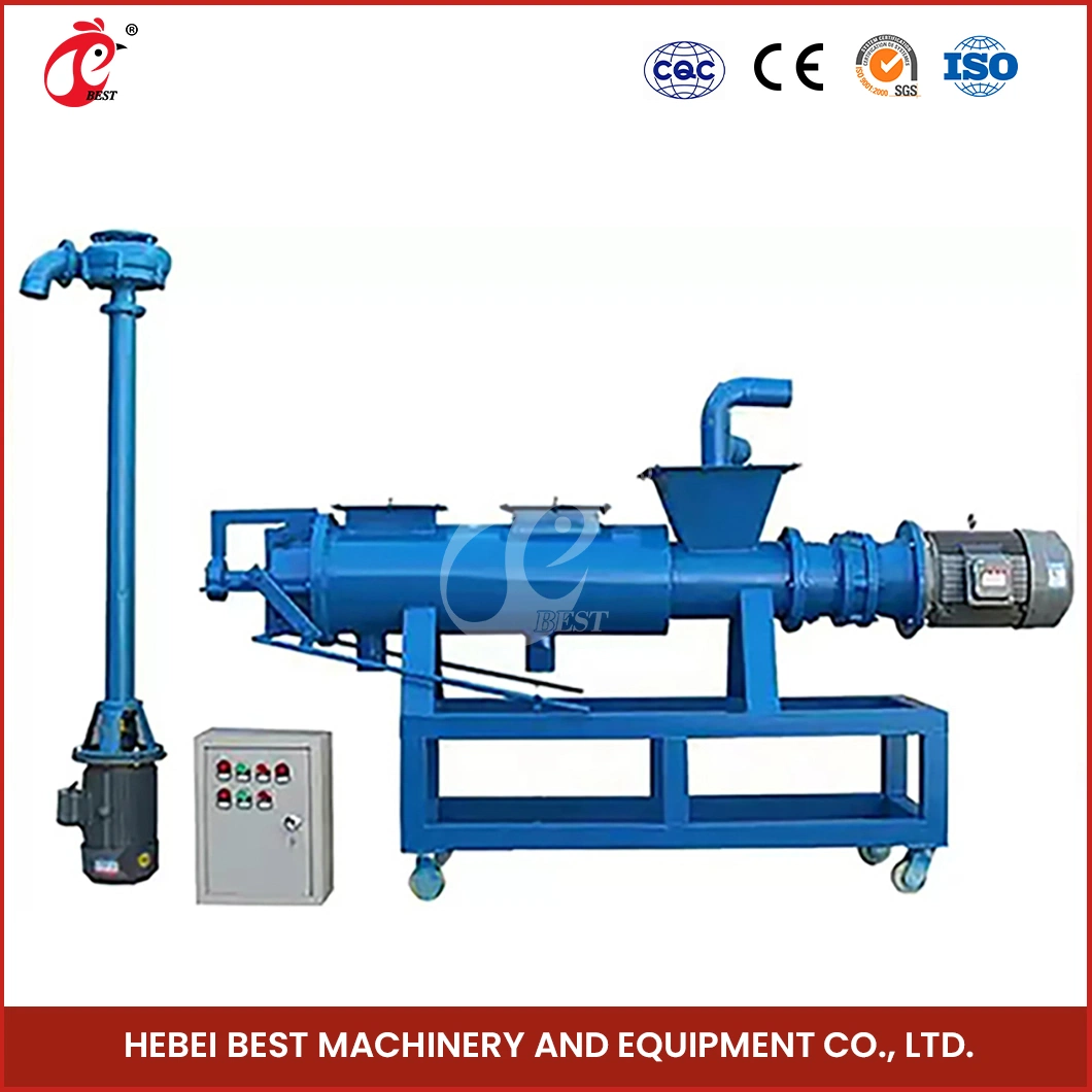 Bestchickencage Manure Drying Machine China Manure Dryer Drying Equipment Manufacturer ODM Custom Professional Chicken Manure Drying System