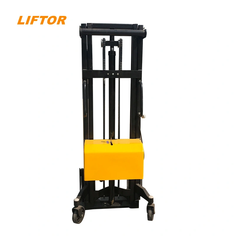 Liftor Semi eléctrico elevador de grúa de forklift Lifor serie 1t 1,5T 2t