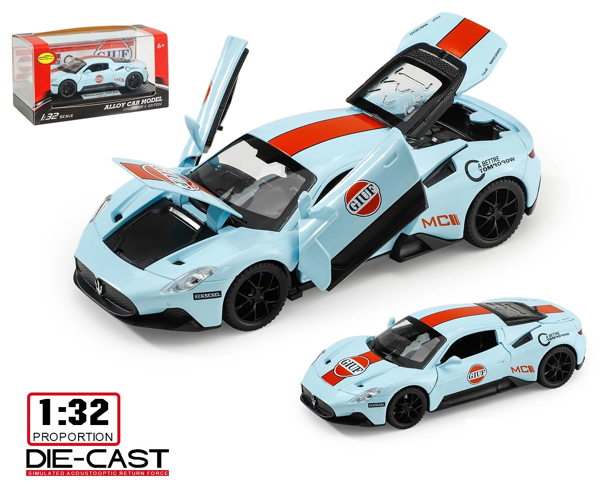 1: 32 Metall-Auto die Cast Spielzeug Fahrzeuge Kinder die-Cast Auto ziehen zurück Legierung Auto Spielzeug mit Tür geöffnet