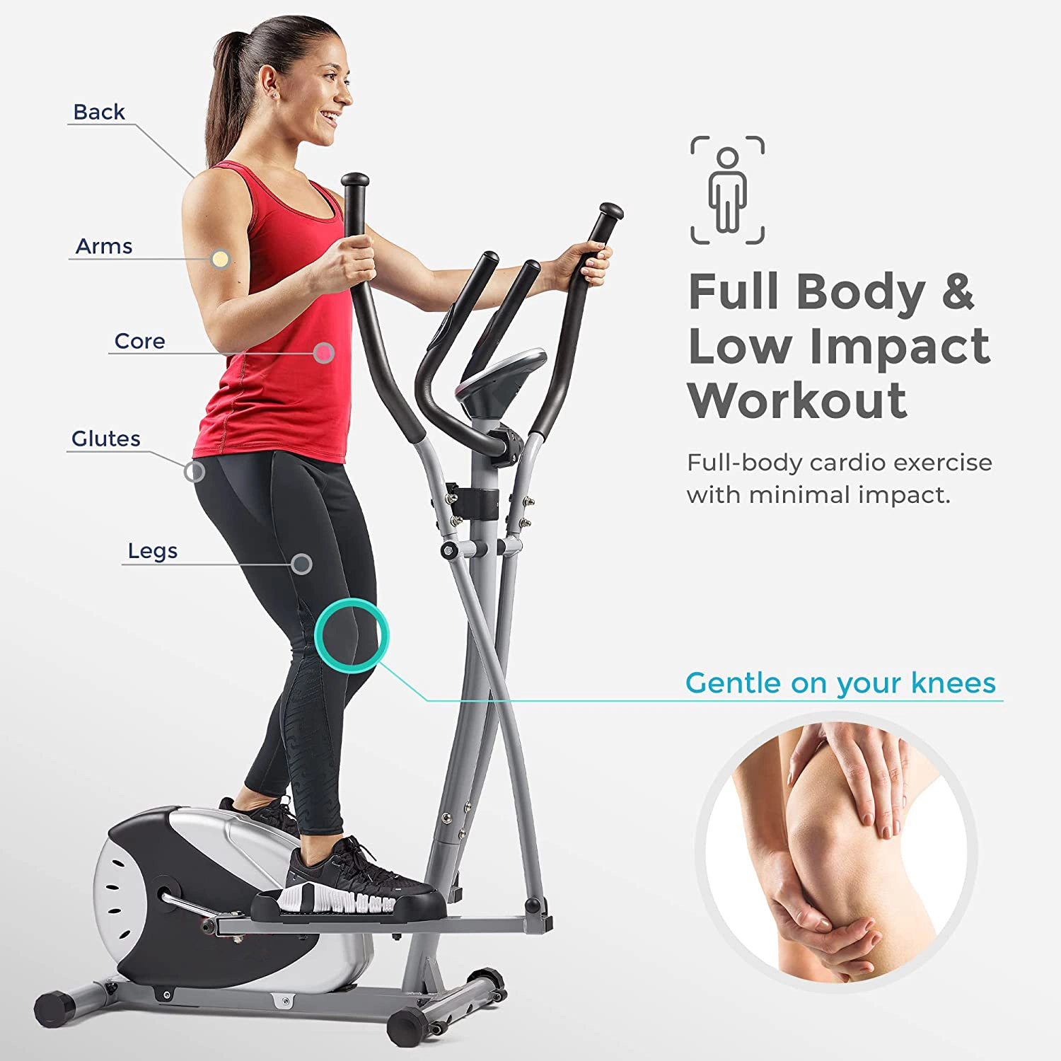 China Magnetic Exercise Elliptical Cross Trainer