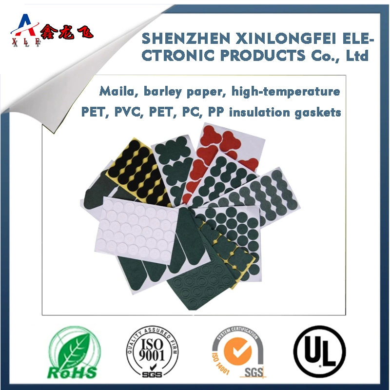 Die-Cutting, Stamping, Insulation, Barley Paper Gasket, Single Sided Adhesive Insulation, Fast Bar Paper, Flame Retardant, Film Coated, Green Shell Paper