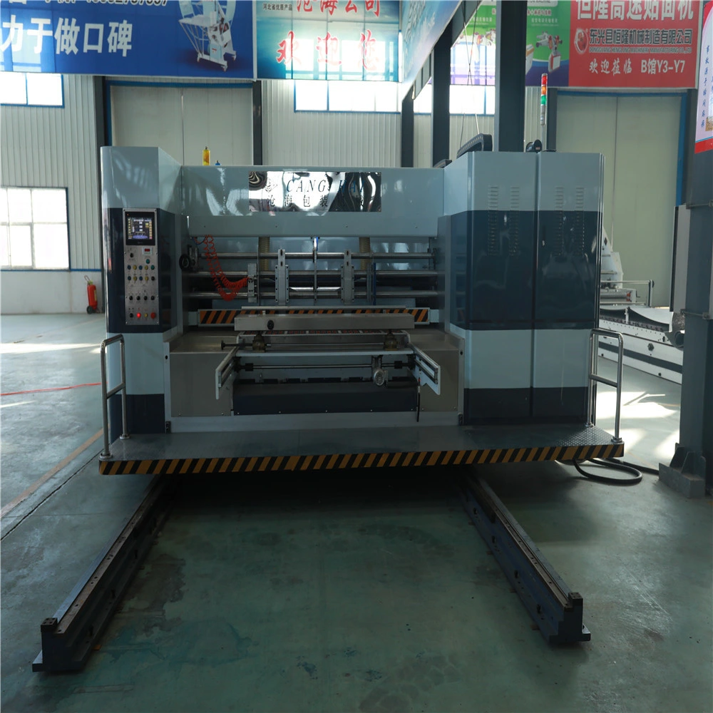 4 Color Printer Slotter Die Cutter Machine for Make Corrugated Box