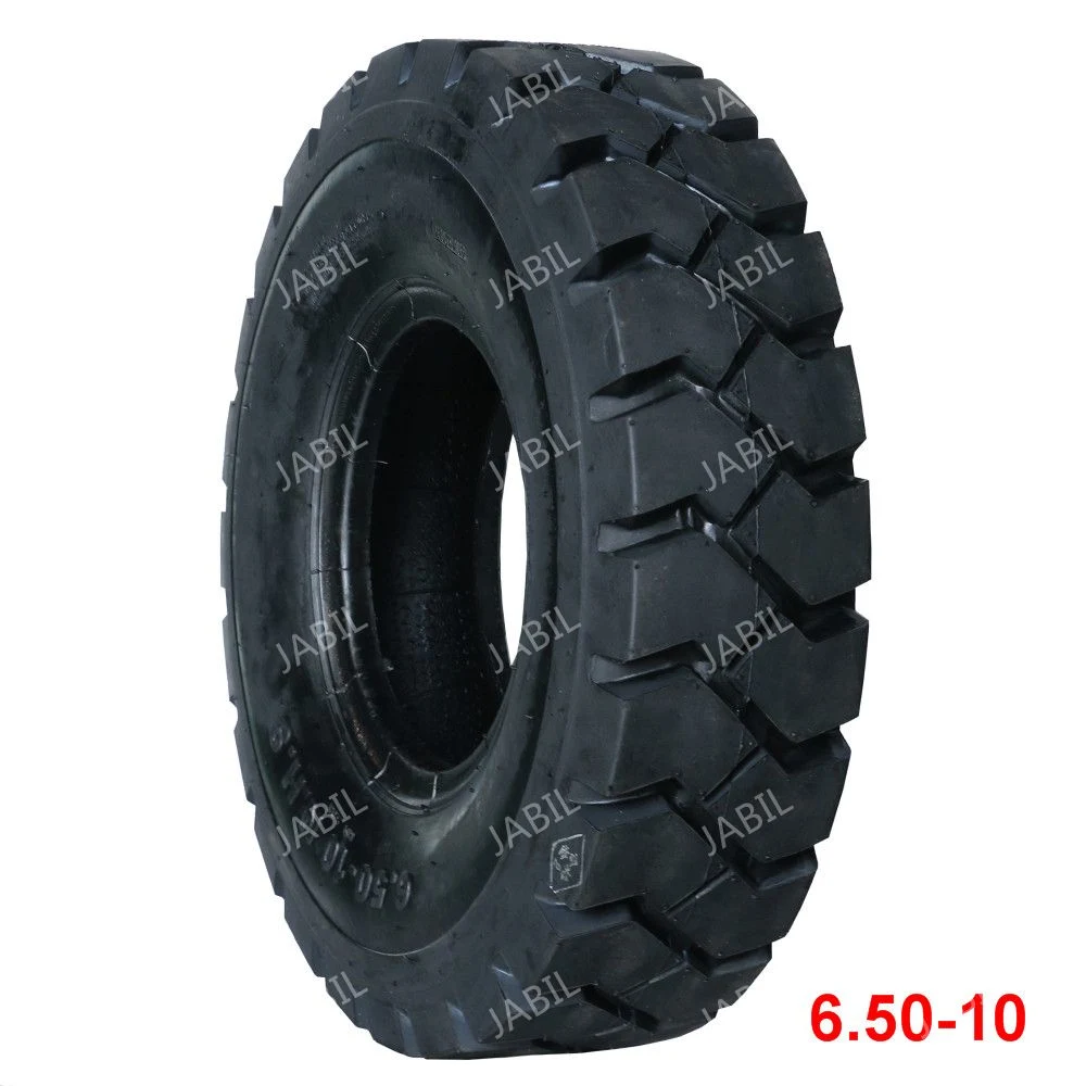 Wholesale/Supplier 6.50-10 Pneumatic Cushion Tyre for Forklift Trailer Parts off Road OTR Heavy Duty Equipment Industrial Forklift Tire