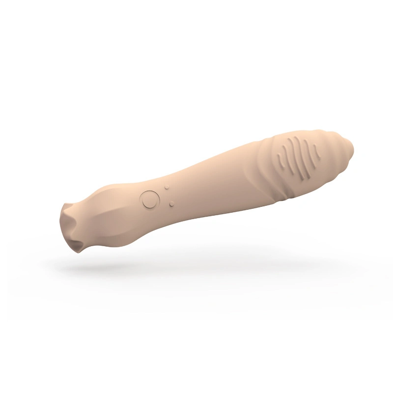 Multiple Frequencies Full Body Silicone Wrapped Female Sex Vibrator Artificial Dildo Adult Toys