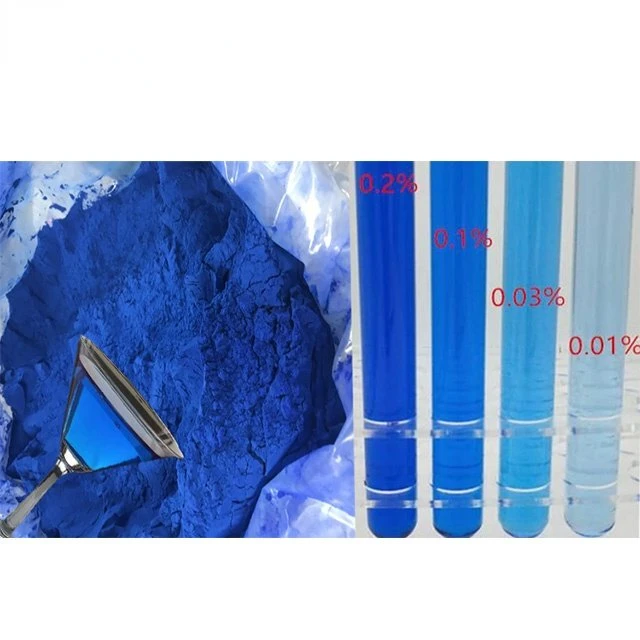 Phycocyanin E18 Protein Extract Powder Organic Phycocyanin Spirulina Blue Color