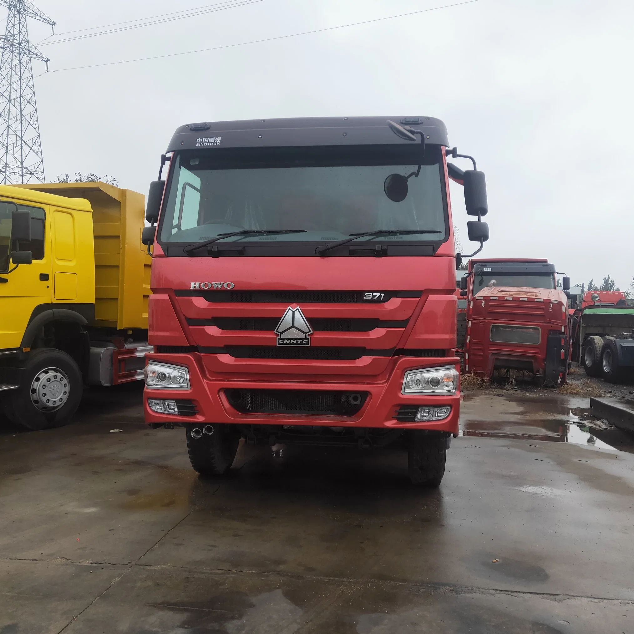 Used Dump Truck HOWO 375 8*4 Rhd, Used Right Hand Drive HOWO 371 12 Wheels Secondhand Sinotruk China Brand Made in 2020