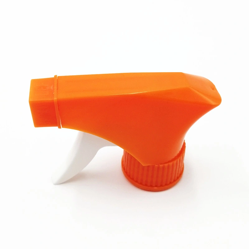 PP Garden Trigger Sprayer with White Normal Trigger and Orange Cover