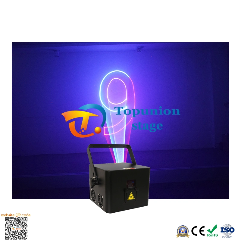 DMX Control 2W Ilda Light for Night Club Event Full Color Animation Laser Light