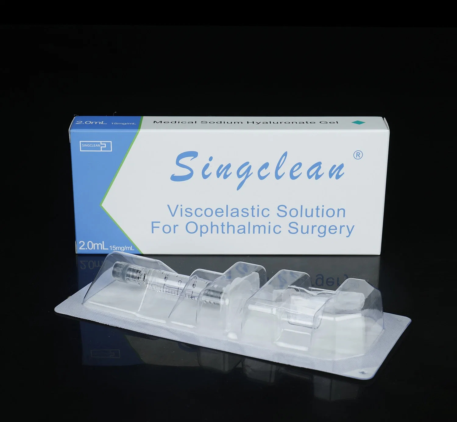 Suitable Singclean 1ml, 2ml, Bd Brand Syringe in Blister Hyaluronic Acid Viscoelastic for Adult