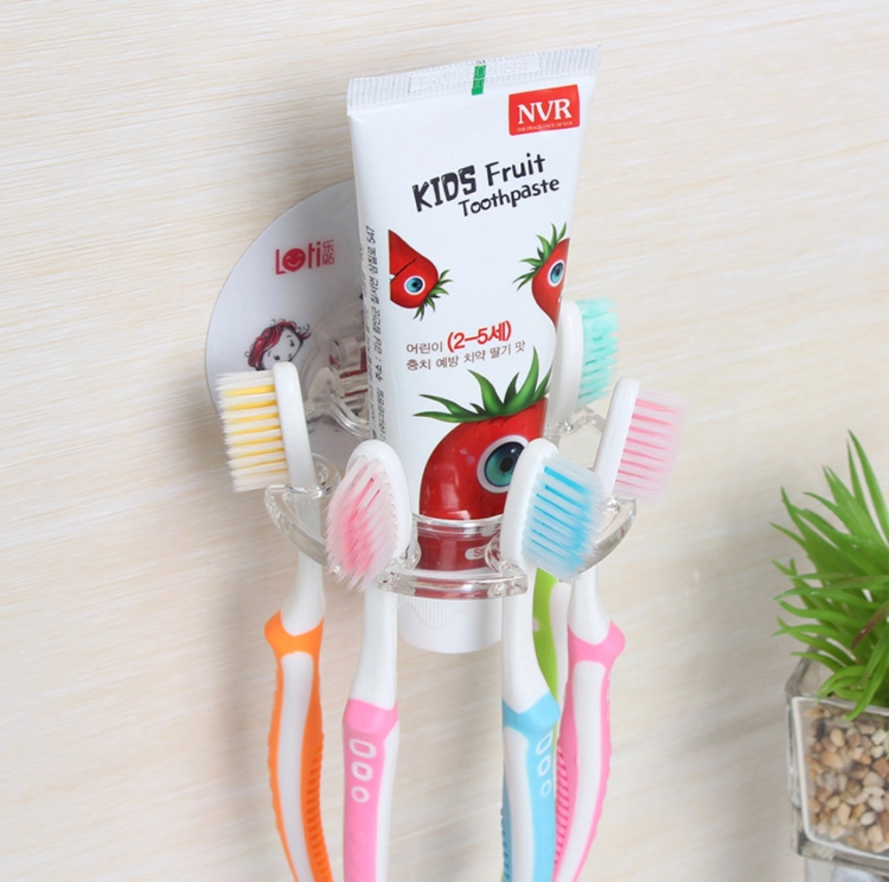 Hot Sell Plastic Toothpaste Dispenser Toothbrush Holder for Christmas Gift